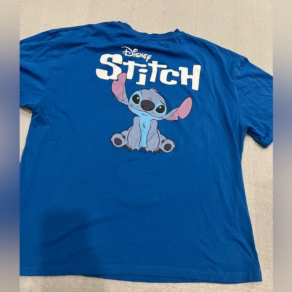 [XL]Disney Blue Stitch 'Stay Wild' Graphic Tee NWOT - Picture 5 of 5